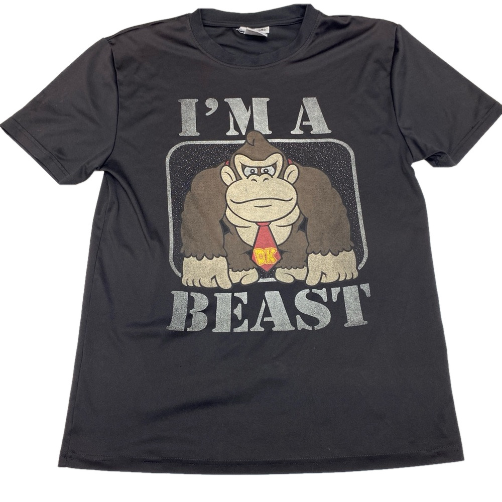 Donkey Kong Size Small T-Shirt 2019 *I AM BEAST *
